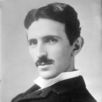 Retrato de Nikola Tesla. © Getty Images.