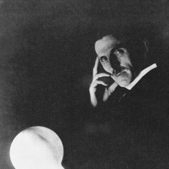 Nikola Tesla Portrait. © Getty Images.