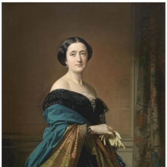 Federico de Madrazo y Kuntz, Saturnina Canaleta, 1856. Óleo sobre lienzo. ©Archivo Fotográfico. Museo Nacional del Prado.