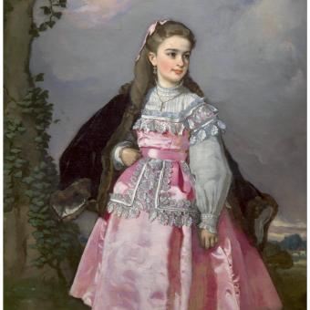 Eduardo Rosales Gallinas, Concepción Serrano, después condesa de Santovenia, 1871. Óleo sobre lienzo. ©Archivo Fotográfico. Museo Nacional del Prado.