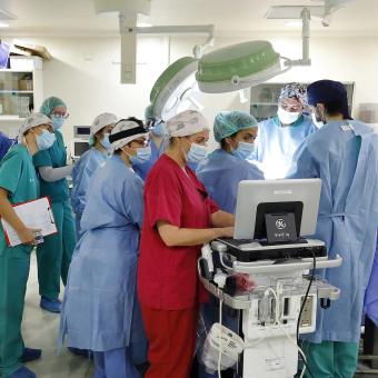 El equipo de BCNatal trabaja en el proyecto Placenta Artificial.