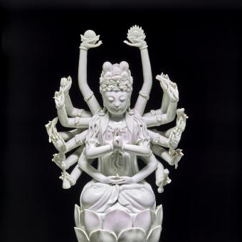 Porcelain, about 1700–22, China. 1980,0728.93. 