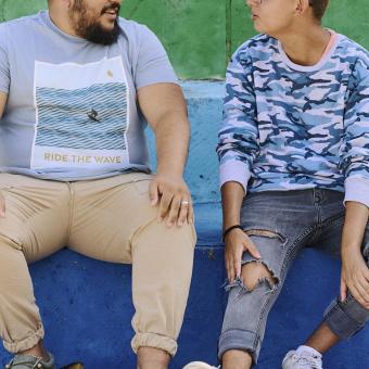 Xisco conoció a Marc en Espiral, una entidad de atención a la igualdad, la juventud y la familia que colabora con CaixaProinfancia.