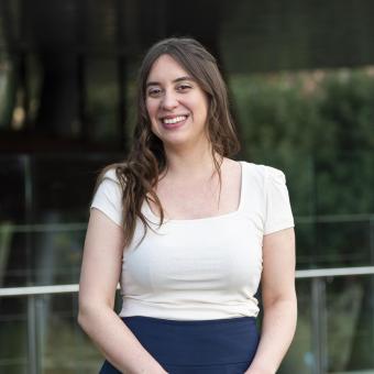Luciana Scrinzi, becaria de doctorado INPhINIT de la Fundación ”la Caixa”.