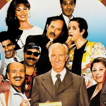 Cartel de la película "Moros y cristianos".