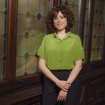 La profesora Júlia Pareto Boada.