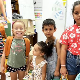 La Fundació "la Caixa" acompanya a 20.000 infants en la tornada a l'escola.