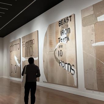 Una de las obras de la exposición La imagen reaparecida.