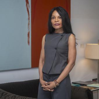 Ana Cristina Maye, coordinadora general de la Federación de Fútbol de Guinea Ecuatorial y FIFA Guardian.