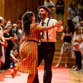 Una imagen de la Noche de swing en CaixaForum Madrid