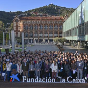 Acto de clausura de la segunda Convocatoria Educaixa.