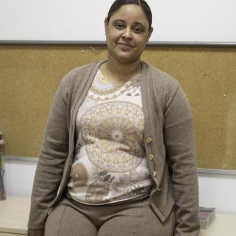 Diomarys Sena Pérez, mare de família participant a Més Infància.