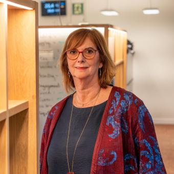 Marije Goikoetxea, psicòloga, teòloga i doctora en Drets Humans, professora a la Universitat de Deusto i col·laboradora del programa de Gent Gran de la Fundació ”la Caixa”.