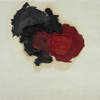 Luis Feito, Sin título (1964). Colección de Arte Contemporáneo de la Fundación ”la Caixa”.