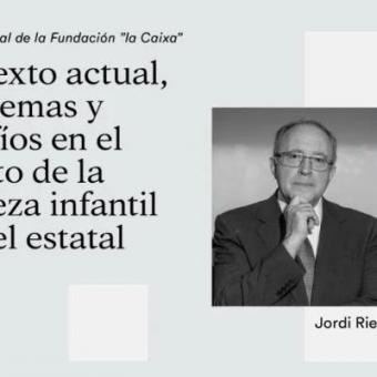 Imagen de la sesión de la Cátedra Social de la Fundación ”la Caixa” sobre pobreza infantil en CaixaForum València. 