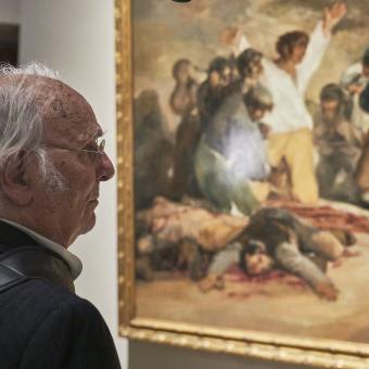 Exposición Filmando a Goya. Una mirada de Saura. Carlos Saura en el Museo Nacional del Prado, 2021 © Jorge Fuembuena.