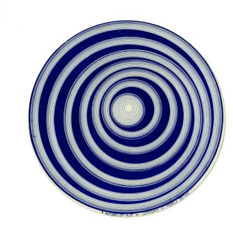 Marcel Duchamp, Rotoreliefs (Rotorrelieves), 1935. Litografía, primera edición. 6 discos ópticos sobre cartón circular, 20 x 24,8 cm (cada uno). Archivo Lafuente © Association Marcel Duchamp, VEGAP, Mallorca, 2021.