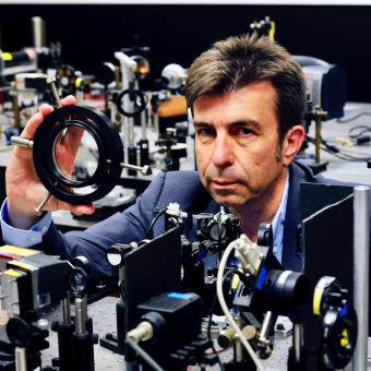 Pablo Artal, investigador Universidad de Murcia. Projecte: Primeres ulleres intel·ligents del món per corregir les aberracions òptiques.