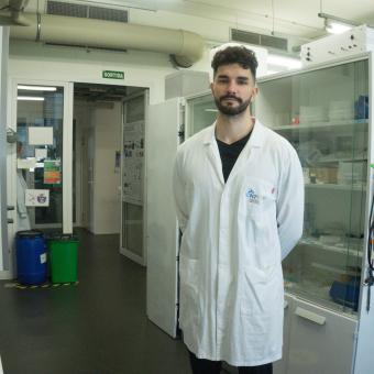 Michal Prokop hace su Doctorado en Biotecnología, en el ICN2 - Institut Català de Nanociència i Nanotecnologia