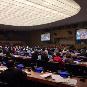 Civil Society SDG UN Summit (2018): Participación en este fórum en Naciones Unidas (Nueva York) sobre la consecución de los ODS por parte de la sociedad civil.