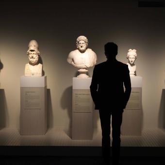 Exposició Art i mite. Els déus del Prado a CaixaForum Girona, mostra organitzada conjuntament per la Fundació ”la Caixa” i el Museu Nacional del Prado.