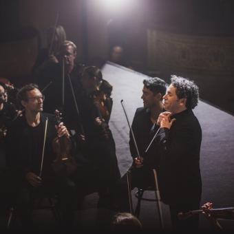 La filmación final de Symphony  tuvo lugar en el Gran Teatro del Liceo de Barcelona en agosto de 2019 bajo la batuta del director de orquesta Gustavo Dudamel y los músicos de la Mahler Chamber Orchestra.