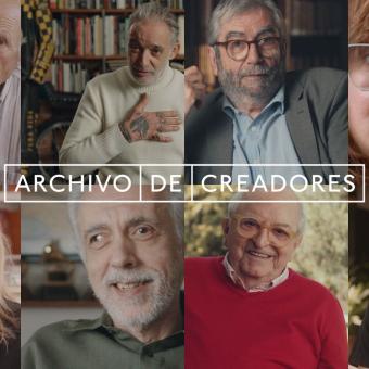 Archivo de creadores, produït per La Fábrica y la Fundació ”la Caixa”, gira a l’entorn de grans artistes, cineastes, escriptors, actors, arquitectes, cuiners o filòsofs espanyols, la memòria dels quals vol preservar.