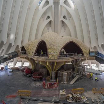 El nuevo CaixaForum València se prevé que abra al público en julio de 2022.