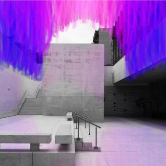 A les Nits d’Estiu, el Pati Anglès de CaixaForum acollirà la instal·lació artística efímera Farbalà.