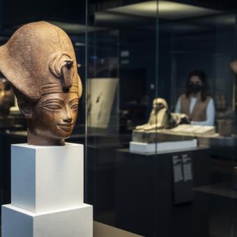 Faraón. Rey de Egipto se podrá visitar en CaixaForum Palma hasta el 15 de mayo de 2022.