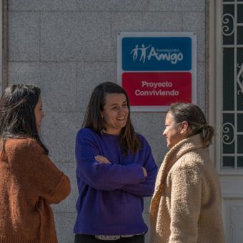 Imagen de la Fundación Amigó en Bilbao, uno de los proyectos de entidades vascas seleccionados en las Convocatorias de Ayudas a Proyectos Sociales de la Fundación “la Caixa” (2018). © Fundación ”la Caixa”. Pablo Chouza.