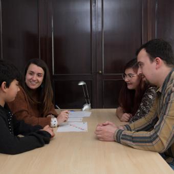 Imagen de la Fundación Amigó en Bilbao, uno de los proyectos de entidades vascas seleccionados en las Convocatorias de Ayudas a Proyectos Sociales de la Fundación “la Caixa” (2018). © Fundación ”la Caixa”. Pablo Chouza.