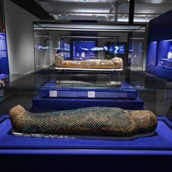 Exposición Momias de Egipto: Redescubriendo seis vidas en CaixaForum Barcelona.