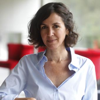Cristina Campos, finalista del Premio Planeta por su última novela, Historia de mujeres casadas (Planeta, 2022).