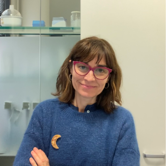 Núria Camarero Palao, investigadora del grup de Nanosondes i Nanocommutadors de l’Institut de Bioenginyeria de Catalunya (IBEC).