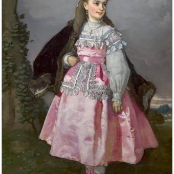 Eduardo Rosales Gallinas, Concepción Serrano, después condesa de Santovenia, 1871. Óleo sobre lienzo. ©Archivo Fotográfico. Museo Nacional del Prado.