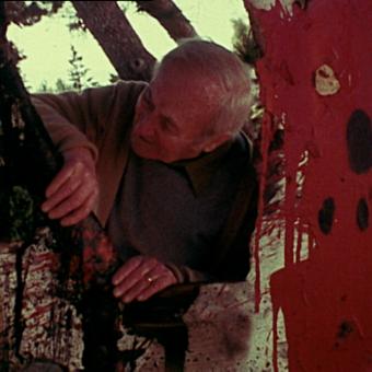 Fotograma film Miró íntimo.