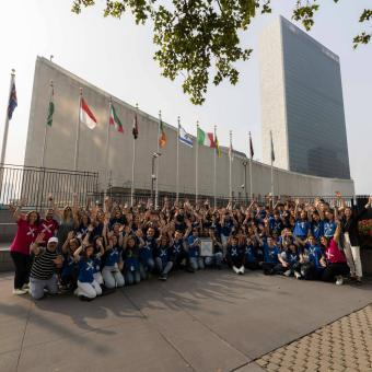 60 Spanish students have been received at the United Nations headquarters in New York to present their proposals on social change and sustainability to the international organisation's Focal Point on Youth.