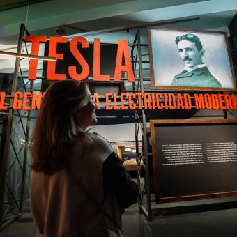 Nikola Tesla. El genio de la electricidad moderna se podrá ver hasta enero en CaixaForum Madrid.