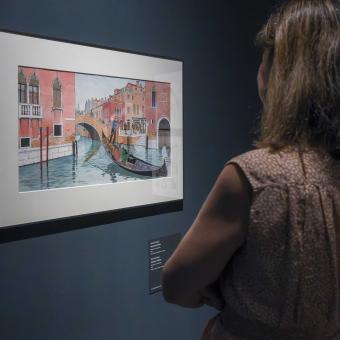 Exposición Cómic. Sueños e historia en CaixaForum València.