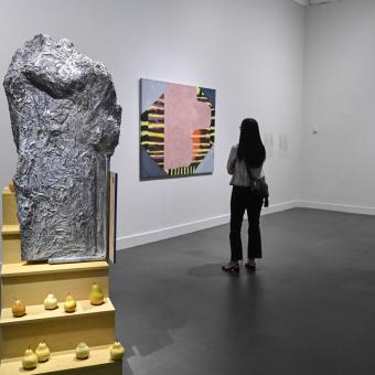 La exposición reúne obras de 19 artistas internacionales.