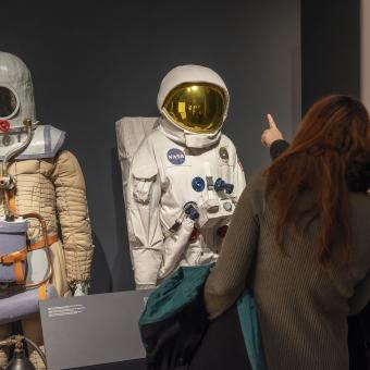 Exposición Apollo 11. La llegada del hombre a la Luna, en CaixaForum València.