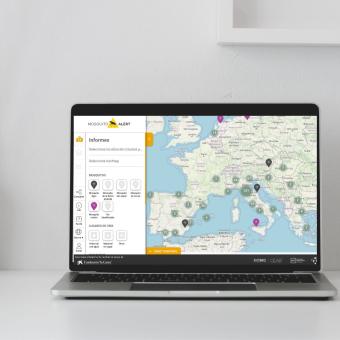 Nuevo mapa interactivo de la plataforma de ciencia ciudadana Mosquito Alert.