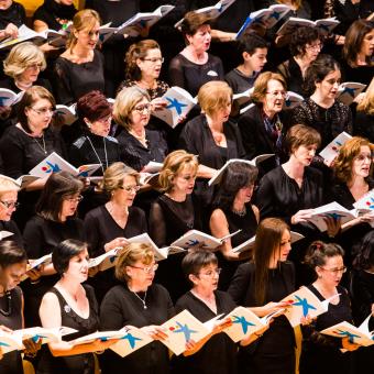 Un total de 186 cantantes aficionados de ocho conjuntos vocales de la región forman parte del concierto participativo Réquiem de Mozart en Santander.