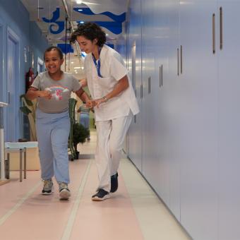 L’Hospital Infantil Vall d’Hebron ja té Àrea Terapèutica de Rehabilitació Infantil i Adolescent.