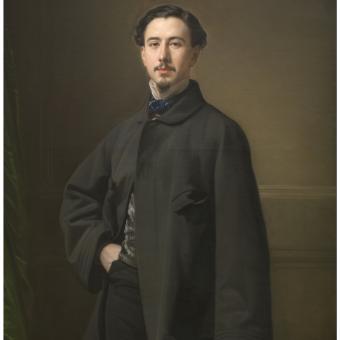 Federico de Madrazo y Kuntz, Jaime Girona, luego I conde de Eleta, 1856. Óleo sobre lienzo.