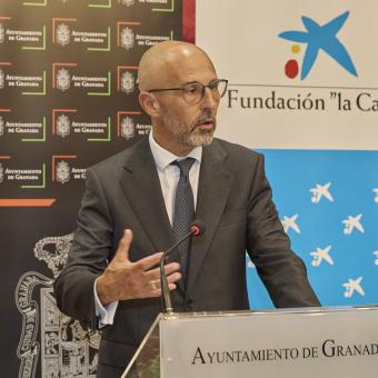 El director corporativo de Territorio y Centros de la Fundación ”la Caixa”, Rafael Chueca