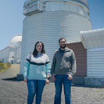 L'Ana i el Michael comparteixen passió per l'astrofísica així com la seva vida personal com a parella.