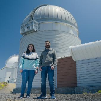 Ana and Michael met when they were both studying for their PhD in Belgium and the Junior Leader scholarship has brought them to the Canary Islands.