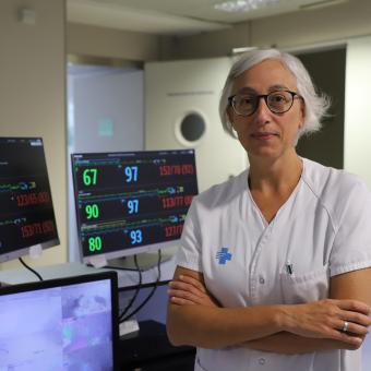 Dr Natalia Pérez de la Ossa, coordinator of the Stroke Unit of the Germans Trias i Pujol Hospital and researcher at the Germans Trias i Pujol Research Institute (IGTP).